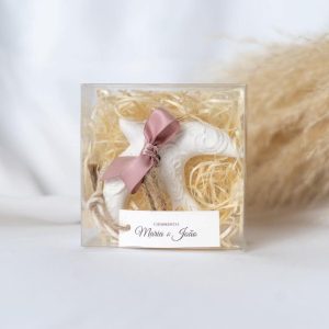 Lembrança de Casamento Andorinha em Gesso Perfumado