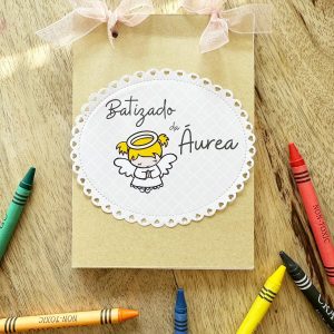 livro de pintar para bebes e crianças para oferta de casamento, batizado ou comunhão