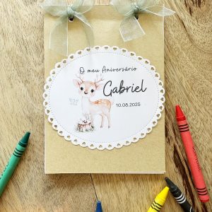 livro de pintar para bebes e crianças para oferta de casamento, batizado ou comunhão