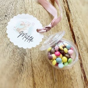 pintarolas em embalagem em forma de chupeta e etiqueta personalizada para chá de bebe, batizado, comunhao ou casamento. para bebes e crianças.