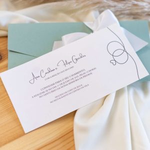 convite para casamento