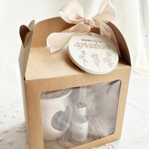 Queimador Beije para Oferecer kit com velas com medalha gesso perfumado agradecer