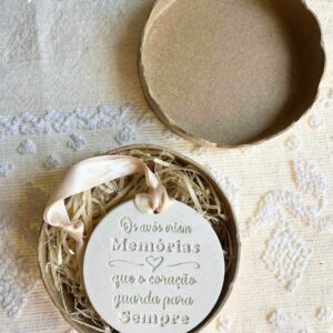 Medalha em Gesso Perfumado Os Avós Criam Memórias que o Coração guarda para sempre