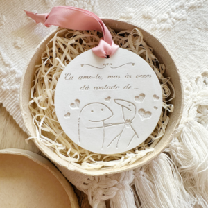 Gesso Perfumado Personalizado “Amo-te”
